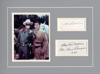 The Lone Ranger autograph