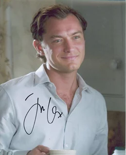 Jude Law autograph