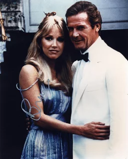 Roger Moore autograph