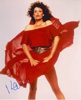 Kelly LeBrock autograph