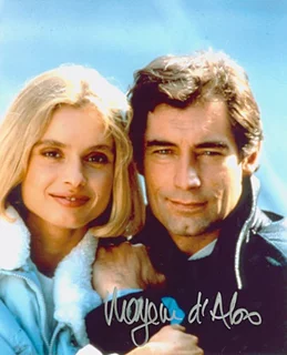 Maryam D'Abo autograph