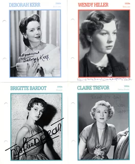 Signed Atlas Card Lot autograph