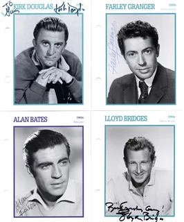 Signed Atlas Card Lot autograph