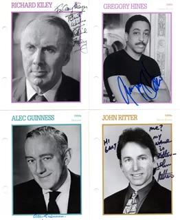 Signed Atlas Card Lot autograph