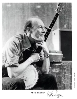 Pete Seeger autograph