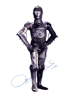 Anthony Daniels autograph