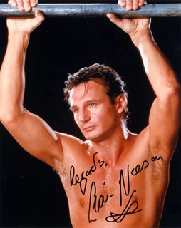 Liam Neeson autograph