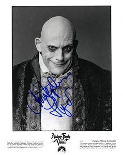 Christopher Lloyd autograph