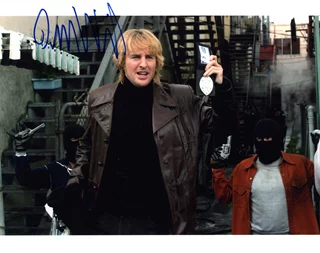 Owen Wilson autograph