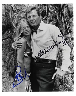 The Man With the Golden Gun autograph