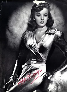 Ida Lupino autograph
