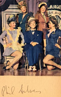 Phil Silvers autograph