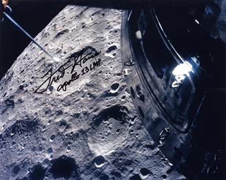 Fred Haise autograph