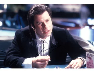 John Travolta autograph