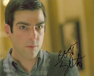 Zachary Quinto autograph