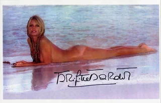 Brigitte Bardot autograph