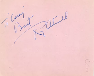 Roy Atwell autograph