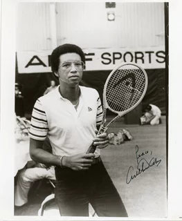 Arthur Ashe autograph