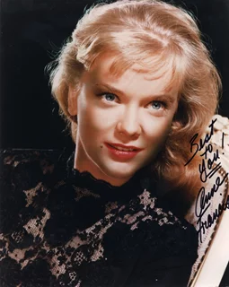 Anne Francis autograph