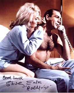 Shirley Eaton autograph