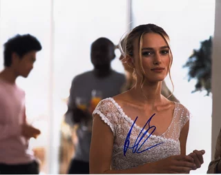 Keira Knightley autograph