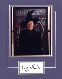 Maggie Smith autograph