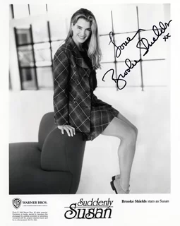 Brooke Shields autograph