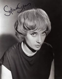 Sylvia Syms autograph