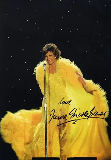 Shirley Bassey autograph