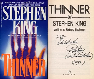 Stephen King autograph