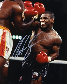 Mike Tyson autograph