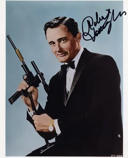 Robert Vaughn autograph