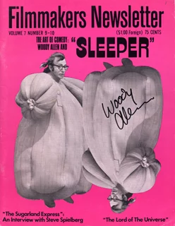 Woody Allen autograph