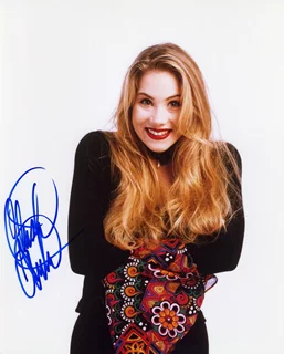 Christina Applegate autograph