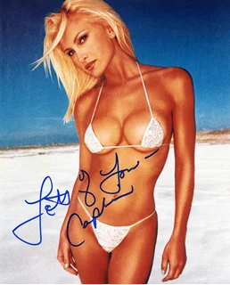 Caprice autograph