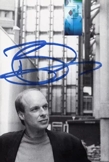 Brian Eno autograph