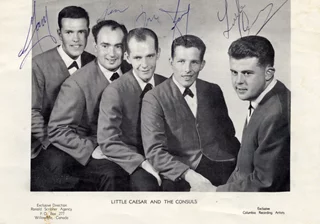 Little Caesar and the Consuls autograph