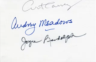 The Honeymooners autograph