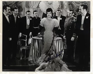 Mae West autograph