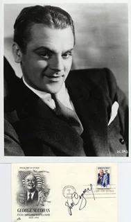 James Cagney autograph