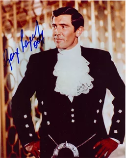 George Lazenby autograph