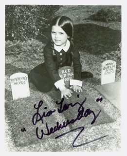 Lisa Loring autograph