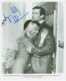 Lynn-Holly Johnson autograph