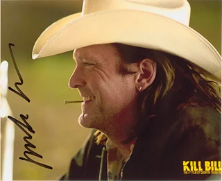 Michael Madsen autograph