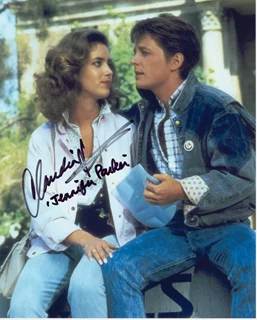 Claudia Wells autograph