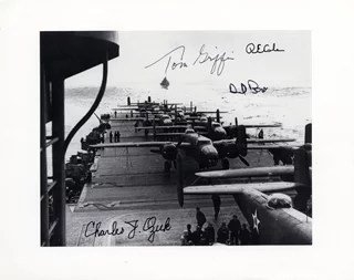 Doolittle's Raiders autograph
