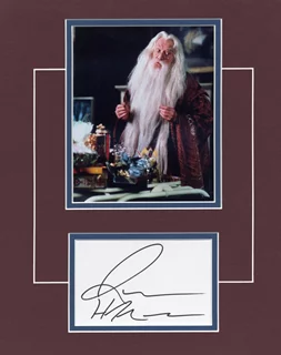 Richard Harris autograph