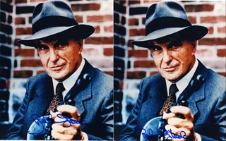 Robert Stack autograph