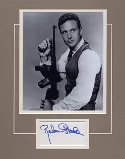 Robert Stack autograph
