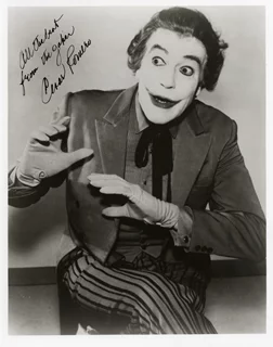 Cesar Romero autograph
